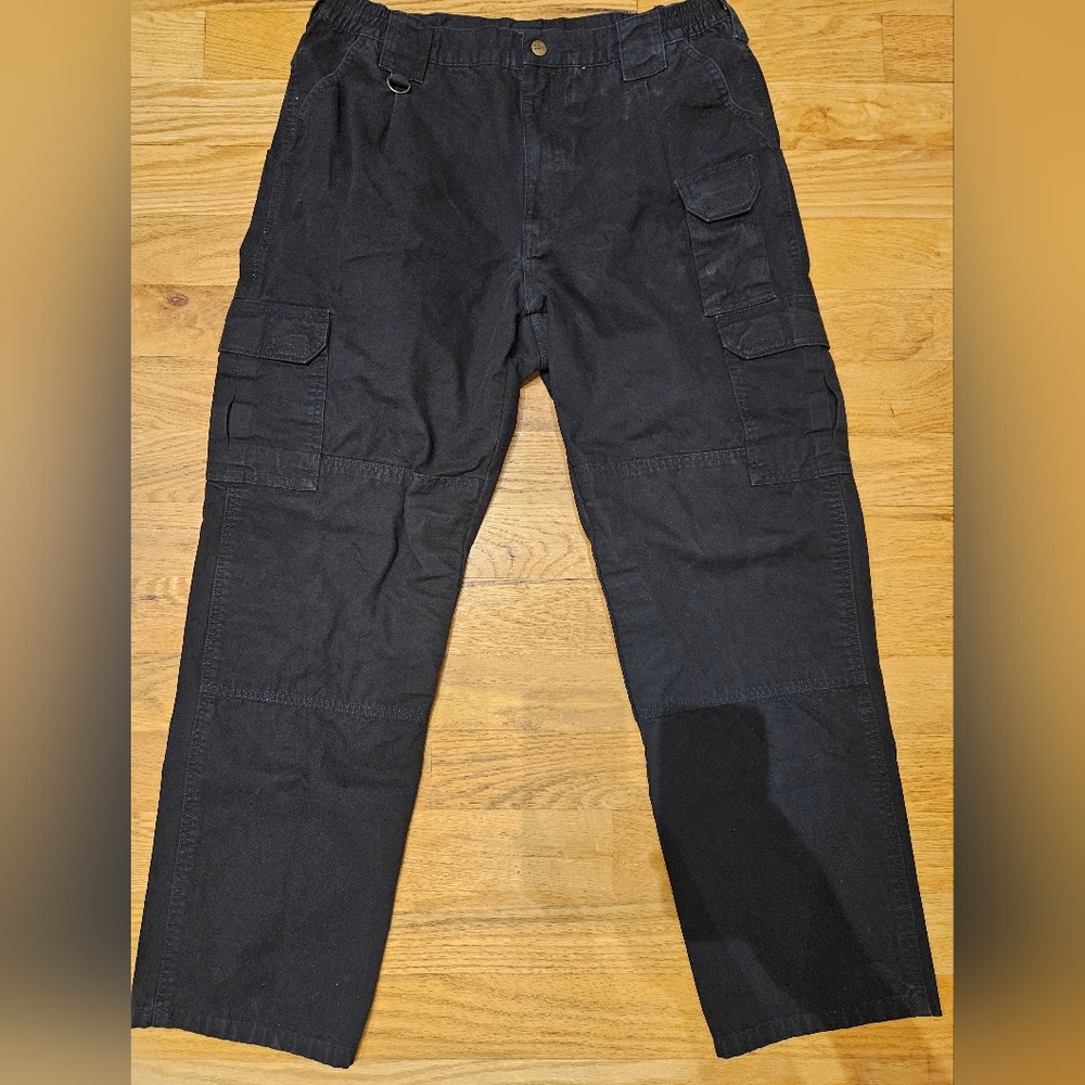 5.11 Tactical Men's Black Cargo Pants